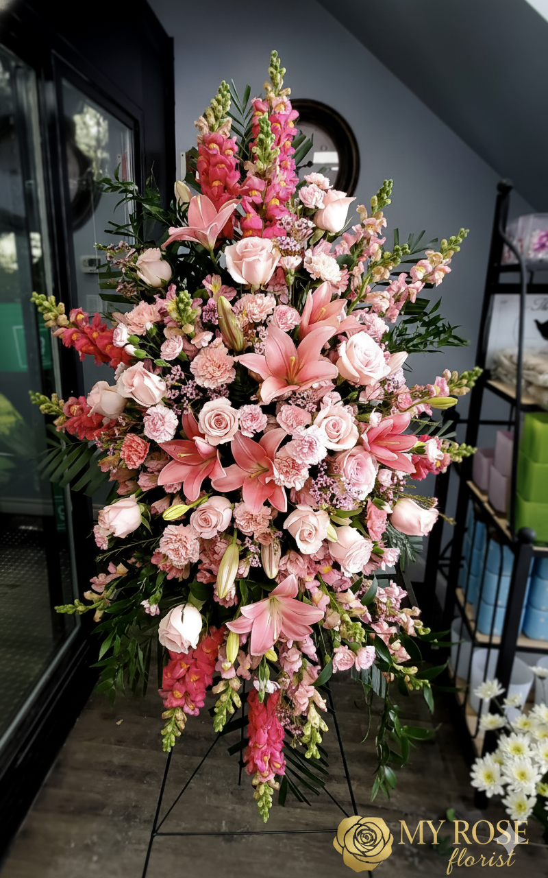 Blossoming Ascent Standing Sprays