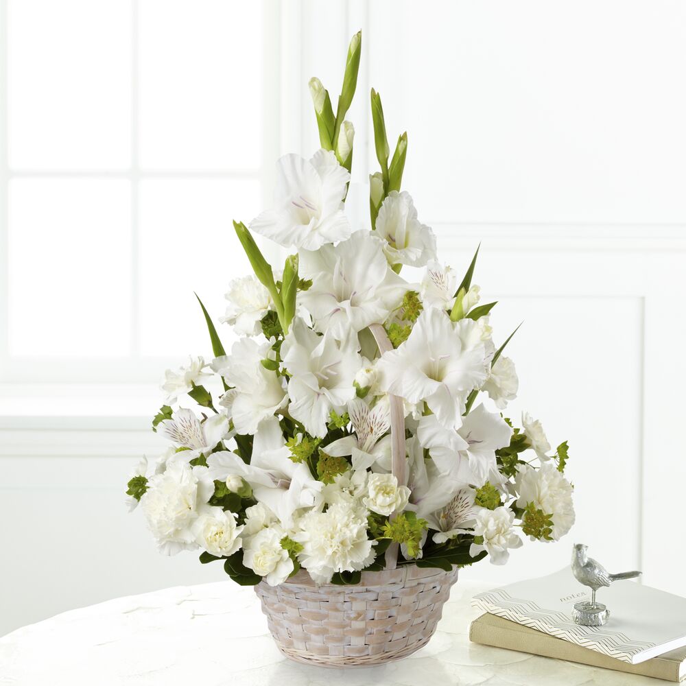 Eternal Affection Arrangement in a basket