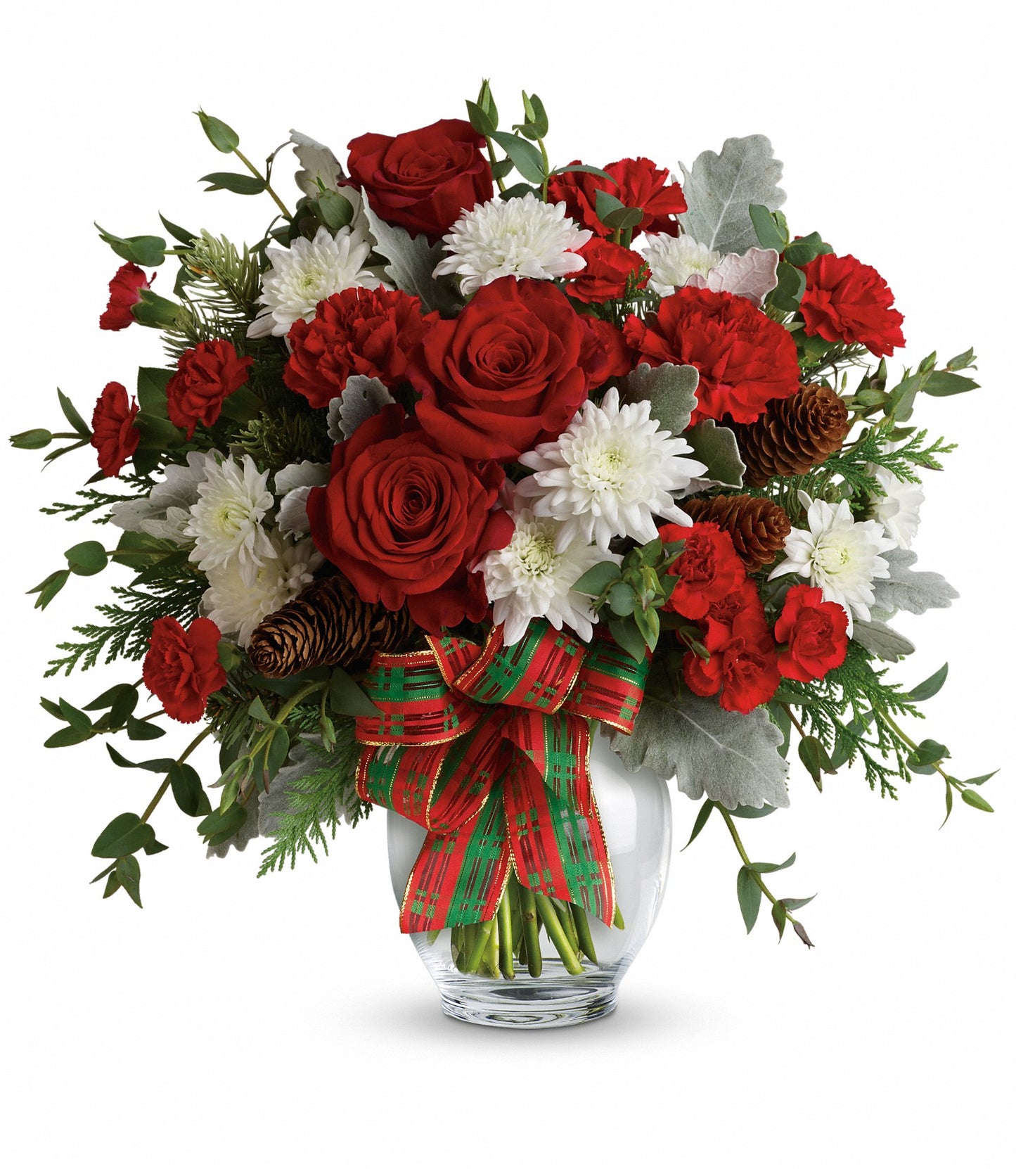 TELEFLORA'S HOLIDAY SHINE BOUQUET