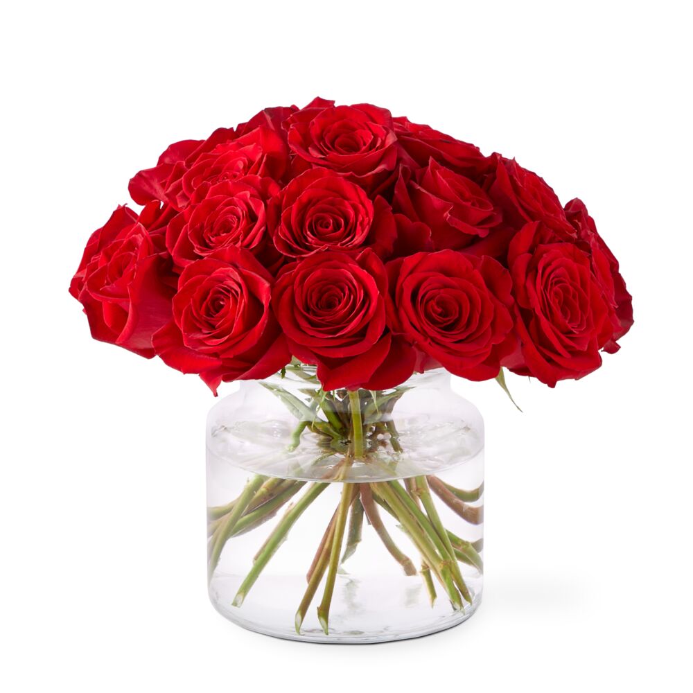 CLASSIC RED ROSE ARRANGEMENT