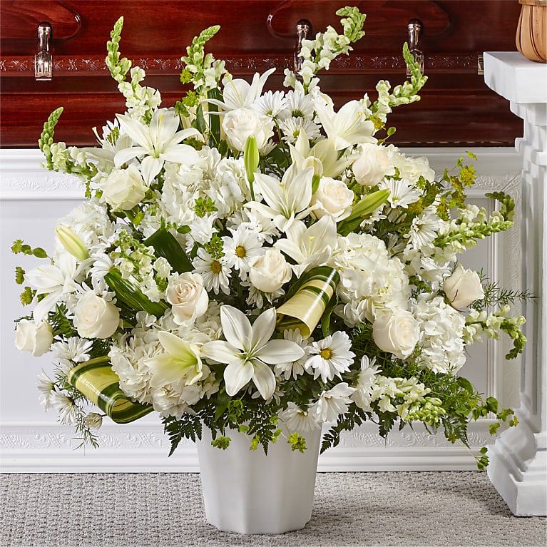 FTD® Thoughts of Tranquility™ Floor Basket