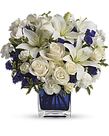 Teleflora's Sapphire Skies Bouquet
