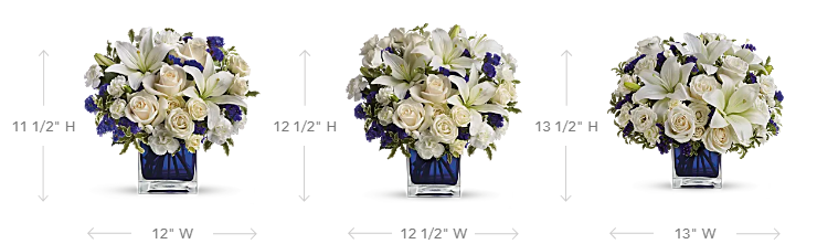 Teleflora's Sapphire Skies Bouquet