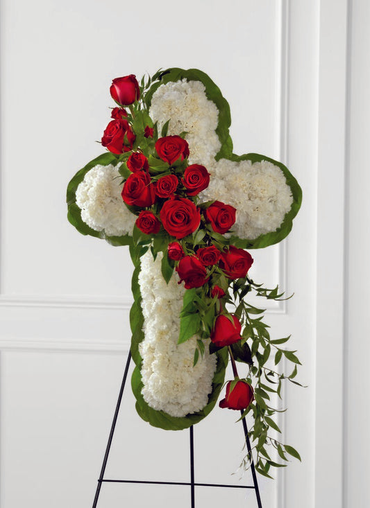 FTD® Floral Cross Easel