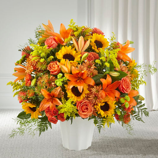 HARVEST THOUGHTS FLOOR BASKET