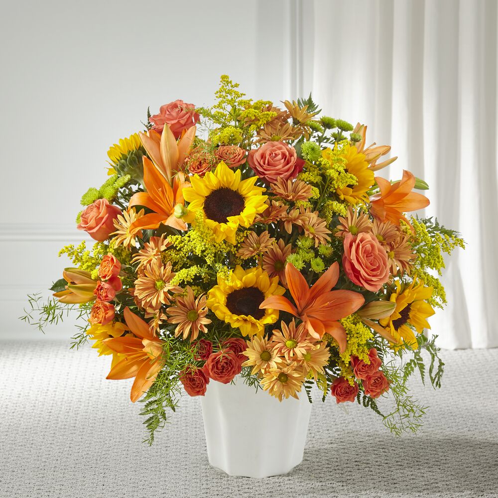 HARVEST THOUGHTS FLOOR BASKET