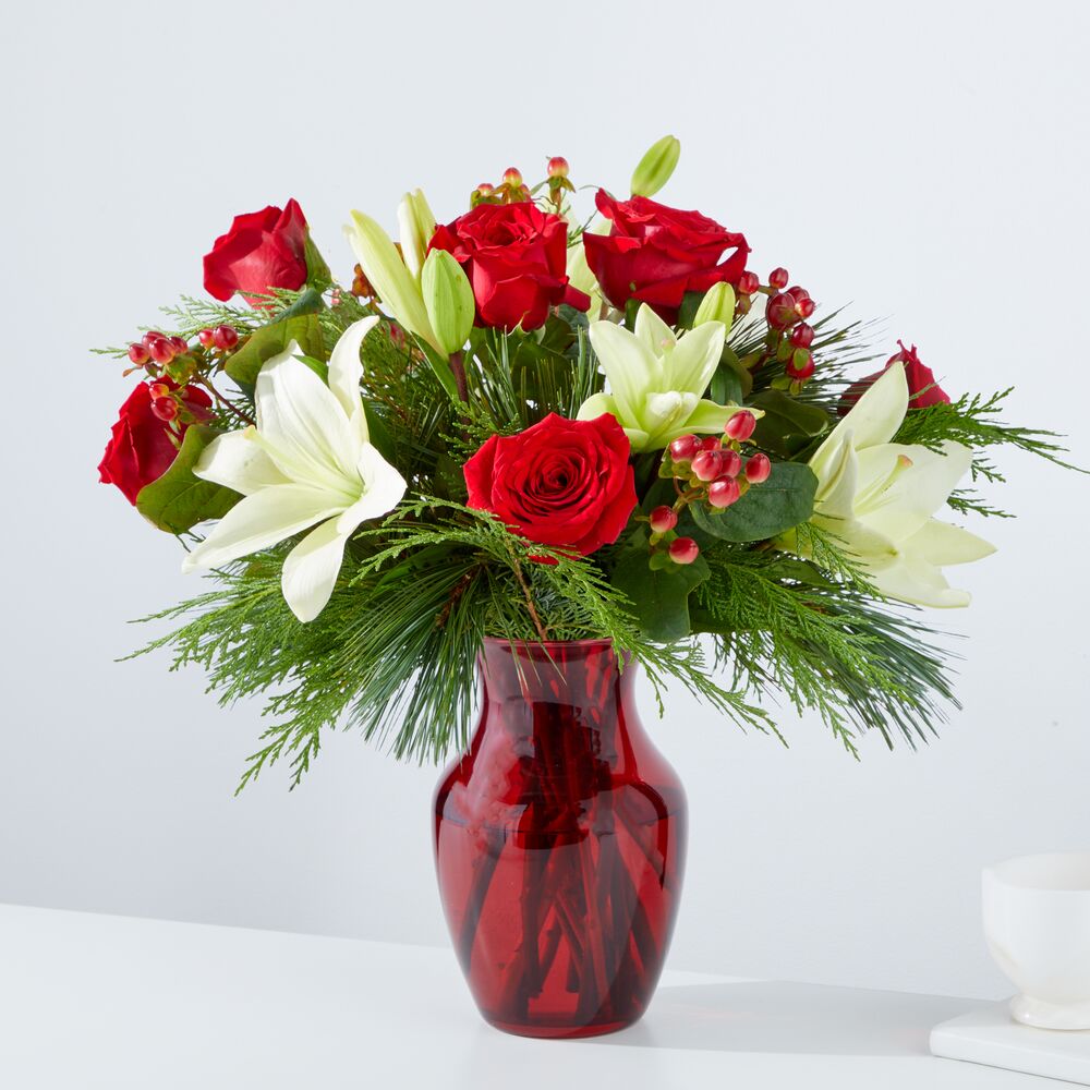 FTD-EVERGREEN DELIGHT BOUQUET