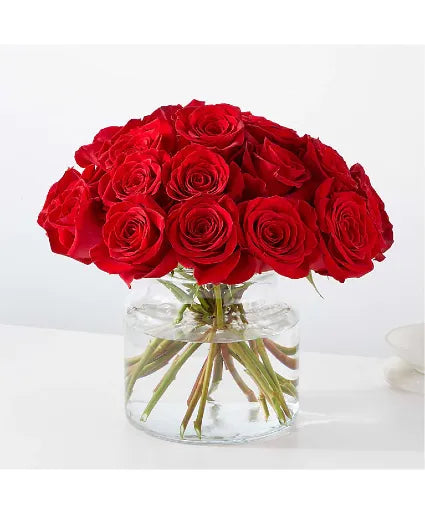 CUPID'S EMBRACE RED ROSE BOUQUET