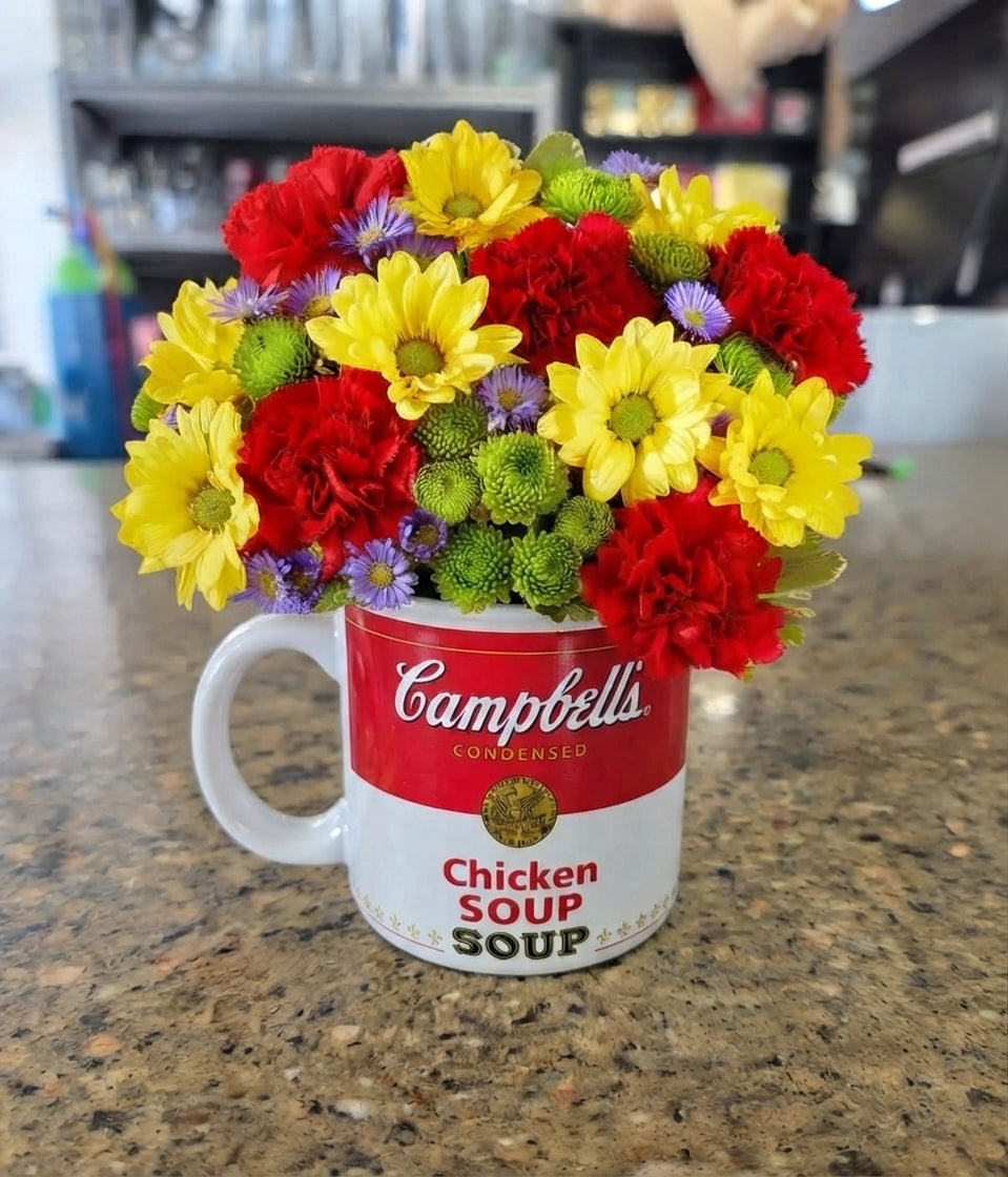 Bold & Bright Mug Arrangement