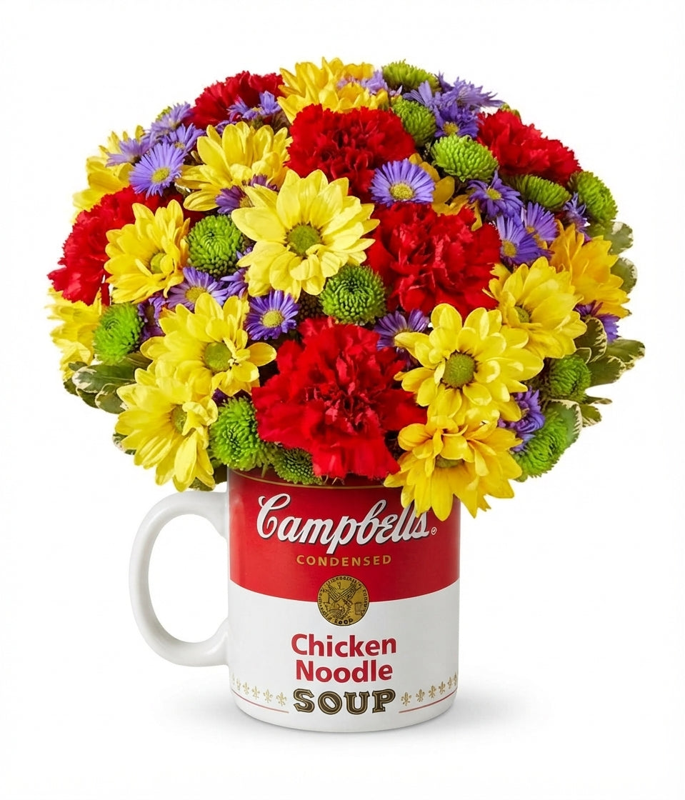 Bold & Bright Mug Arrangement