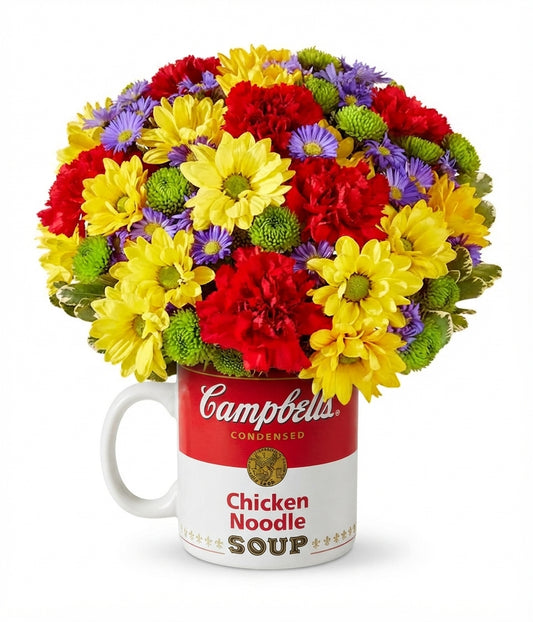 Bold & Bright Mug Arrangement
